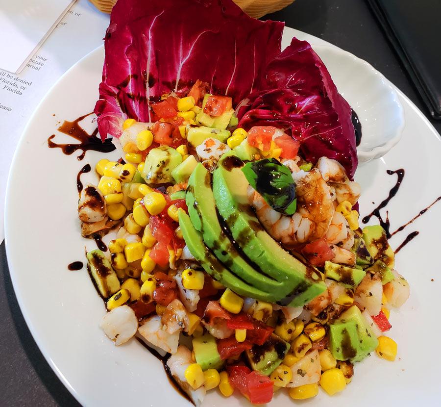 Shrimp and Avocado salad