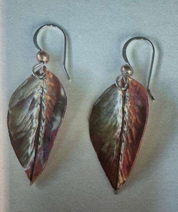 #W311B Leaf Earrings, 1/2 Day Mini Session, Tuesday, April 1, 9:30 -12:00PM