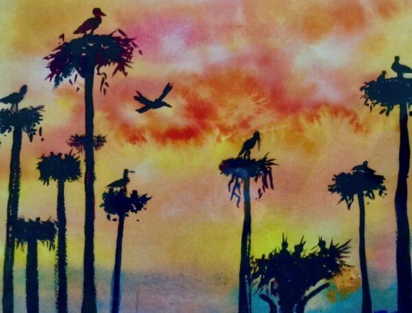 #W717A Individualized Watercolor Loose 'N Free, 3 Weeks, Thursdays, January 9 - 23, 1:00 - 3:30PM