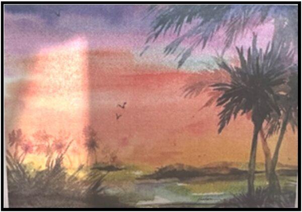 #W713A Watercolors: Outdoors while Indoors - Landscapes, 1 Day Mini-Session, Tuesday, March 18, 10:00 - 3:00PM