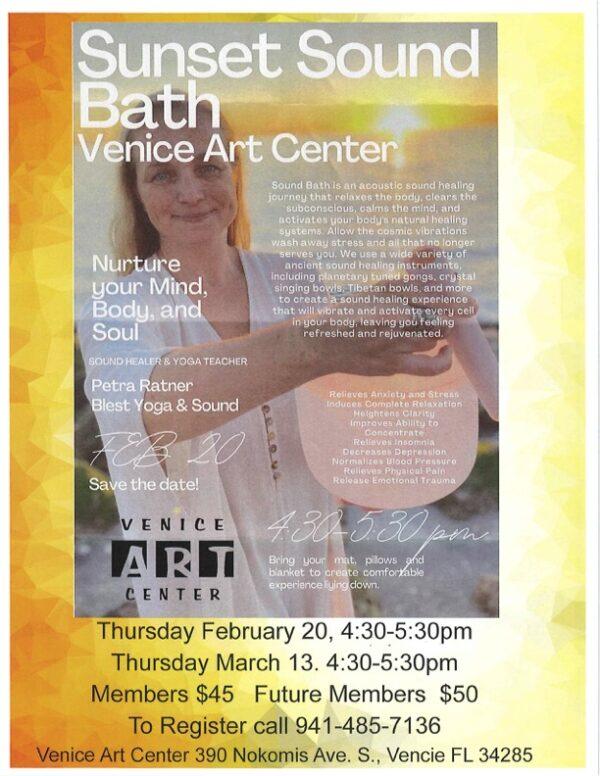 Sound Bath Event - Future Member - Thursday, March 13, 4:30-5:30 PM