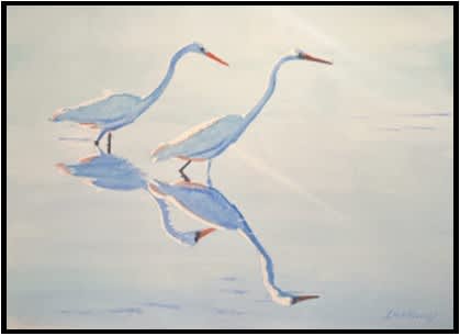 F25-712B, Wild Horizons: Watercolor & Acrylic Landscapes & Wildlife, Instructor: Laura McElhinney, 4 Weeks, Thursdays, October 2-23, 9:30 AM—12:00 PM