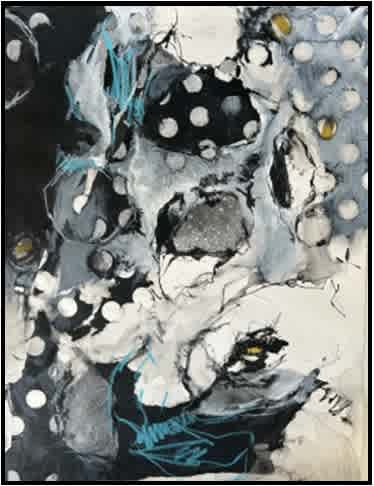 F25-514C: Making Marks II: Mixed Media Instructor: Michelle Winnie, 1 day mini-session, Thursday, 1 day mini-session, November 20, 9:30 AM-12:00 PM