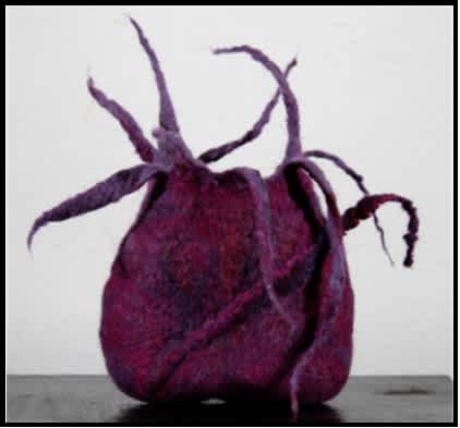 #F25-118D, The Art of Wet Felting, 4 weeks, Wednesday, November, 26 - December 17, 9:30 - 12:00PM