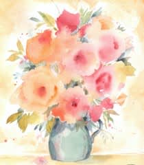 #F25-707B Splashy Vibrant Watercolors Instructor: Sheila Golden, 1-Day Mini-Session, Tuesday, December 9, 10:00 AM–3:00 PM