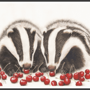 W26-702A Badgers and Cherries, 2-day mini-session Monday & Tuesday January 5 & 6 9:30 - 3:30 PM