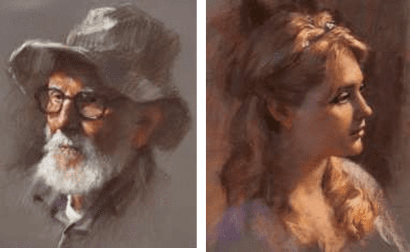 814A - " Portrait in Pastel" 2-Day Workshop February 11 & 12 Wednesday & Thursday 9:30 -3:30 PM