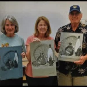 #W26-510A, Basic Drawing, 4 Weeks, Wednesday, January 7 - 28, 9:30 - 12:00PM