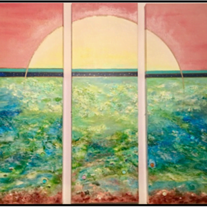 #W26-615A, Abstract Painting Techniques 2,  Triptychs 4 Weeks, Thursday February 5 - March 5 (No class 2/19),  9:30 - 12:00PM