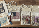 #W26-121A, Decoupage Crossbody Bag, 1/2 Day Mini Session, Tuesday, January 20, 9:30 - 12:00PM