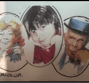 W26-715B Watercolor Portraits 4 weeks, Thursday May 7 - 28 , 9:30 - 12:00 PM