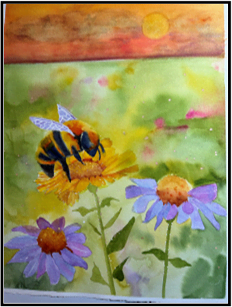 W26-716C, All Levels Watercolor, 4 Weeks, Wednesdays,  March 11 - April 1, 9:30 - 12:30PM
