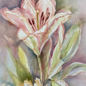 W26-717B Watercolor Fundamentals Mondays 4 Weeks Feb 2 - March 2, 1:00 - 3:30 PM (No class 2/23)