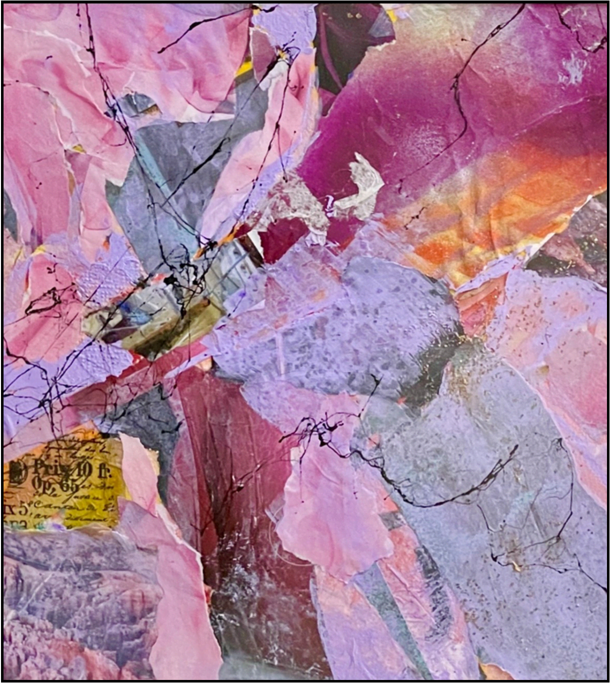 816A Acrylic Abstraction with Mixed Media & More 2 Day Workshop March 24 & 25 9:30 - 3:30 PM