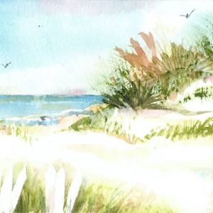 #S26-702A, Watercolors: Outdoors while Indoors: Landscapes, 1-Day Mini-Session,  August 11, 10:00 AM- 3:00 PM