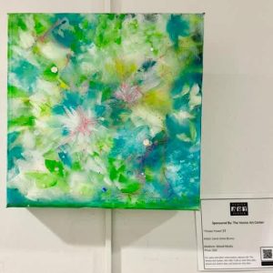 Flower Power II, mixed media