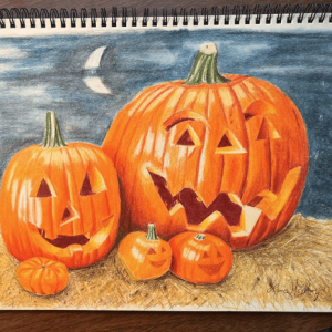 #F26-607B, Colored Pencil Closeups For Beginners & Beyond,  4 Weeks, Thursdays, October 8- October 29, 1:00 PM- 3:30 PM