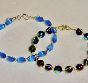 #F26-405A, Wavy Beaded Bracelet - NEW!, 1/2 Day Mini Session, October 5, 1:00 - 3:30PM