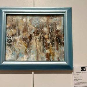 Mystic Blue, mixed media