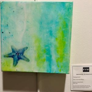 Resting Starfish, mixed media