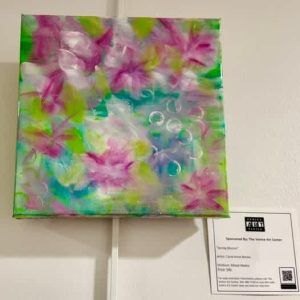 Spring Blooms, mixed media