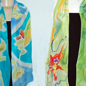 #F26-136B, Silk Scarf Painting, 1/2 day Mini Session, December 1, 1:00-3:30PM