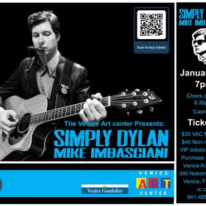 Mike Imbasciani Bob Dylan Show January 13 - VIP NON-MEMBER