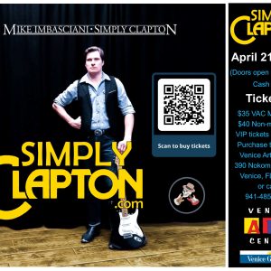 Mike Imbasciani Eric Clapton Show April 21 - MEMBER