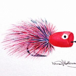 Red Fishing Fly