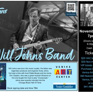 The Will Johns Band November 18 - MEMBER