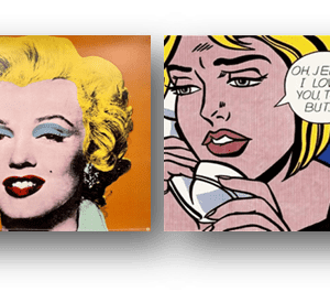 WLV27-8, NON-MEMBER, Art: Warhol VS Lichtenstein, May 18, 1:00 - 2:30PM